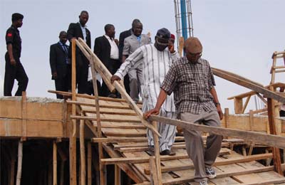 Presidential Visitation Panel Embarks On Facility Tour